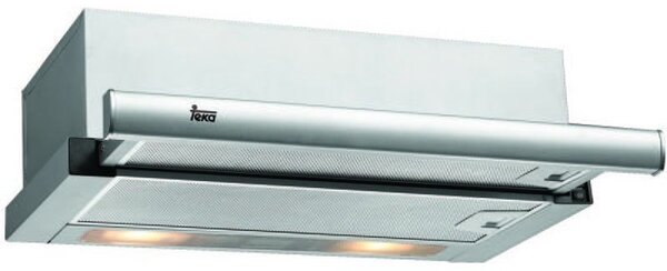 Абсорбатор Teka TL 6310 E.359.IN, за вграждане, телескопичен, енергиен клас D, 2 степени на мощност, 175 W, въздухопоток 332m3/h, инокс