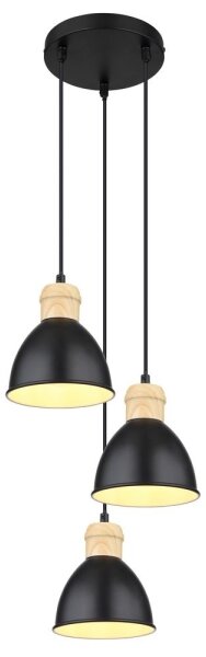 Globo 54018-3HS - Пендел WIHO 3xE27/40W/230V