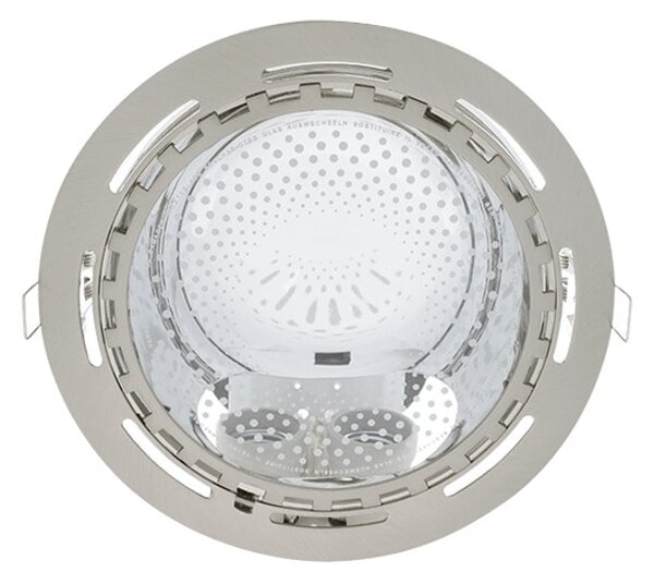 LED луна ELMARK 92210LEDWW/SN, 2x9W, 230V, 2x750lm, 2700K, защита (IP44), сатен никъл