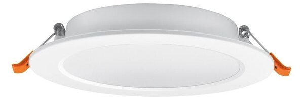 LED луна за вграждане Videx VLE-DLBR-124, 12W, 240V, 900lm, защита (IP20), 4000K