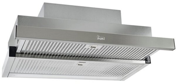 Абсорбатор Teka CNL 6815 PLUS E.396.ИН, за вграждане, телескопичен, енергиен клас А, въздухопоток 730 m3/h, пет степени на скорост на управление, антивъзвръщателен клапан, метални филтри, инокс