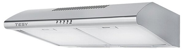 Абсорбатор TESY FS 403 2T 60 IX, свободностоящ, енергиен клас D, 110W, 370 m³/h, 2 мотора, инокс