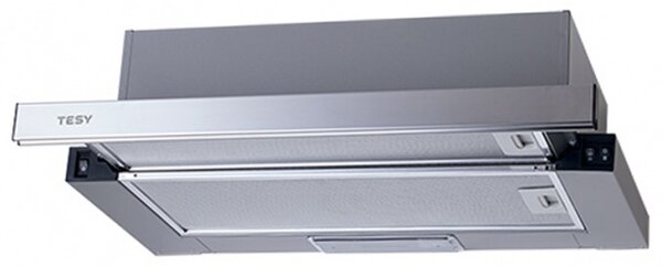 Абсорбатор TESY SL 104 2T 60 SX, за вграждане, енергиен клас D, 110W, 370 m³/h, 2 мотора, инокс