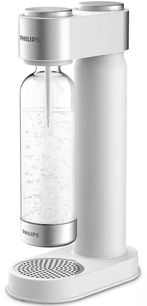 Машина за сода Philips ADD4902WH, регулируемо ниво на газиране, бяла