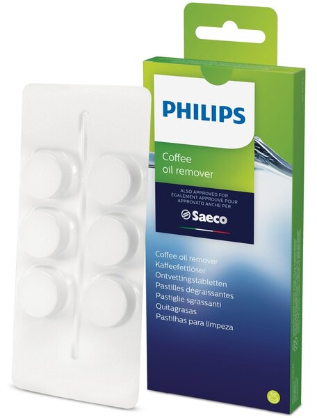 Таблетки за почистване на кафемашина Philips Saeco Coffee Oil remover tablets, 6 бр