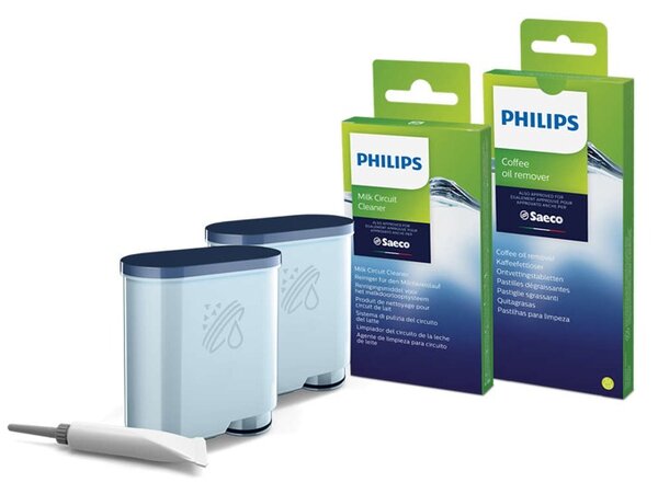 Комплект Philips CA6707/10, за поддръжка на кафемашини Philips, 2x филтъра