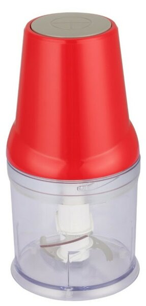 Чопър Oliver Voltz OV51111C, 400W, 0.5 л. вместимост, двойно ocтpиe oт нepъждaeмa cтoмaнa, червен