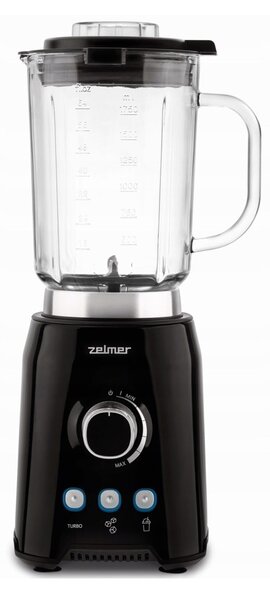 Блендер Zelmer ZSB4799B, 1200W, вместимост 1.75 l, турбо функция, черен