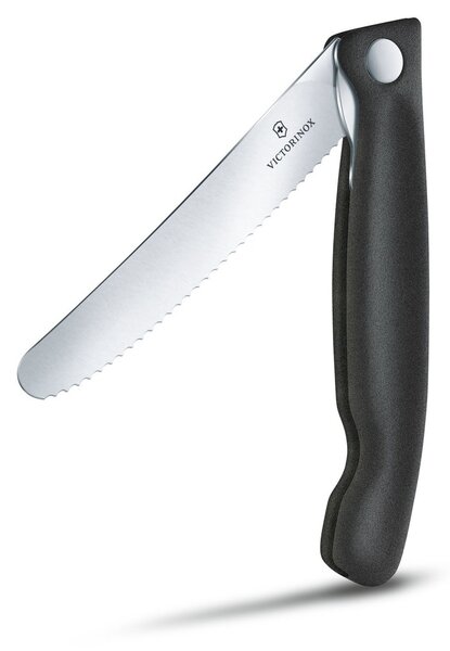 Комплект нож и дъска за рязане Victorinox Swiss Classic, сгъваем, черен
