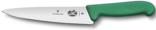 Кухненски нож Victorinox Fibrox, универсален, неръждаема стомана, 19 см, зелен