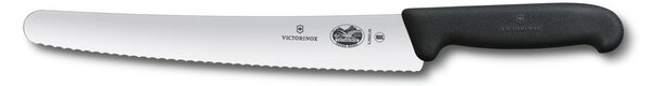 Сладкарски нож Victorinox Fibrox, 26 см, неръждаема стомана, черен