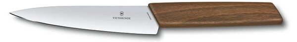Кухненски нож Victorinox Swiss Modern Office Knife, универсален, 15 см, неръждаема стомана, кафяв