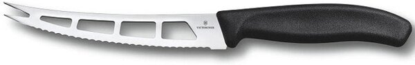 Кухненски нож Victorinox Swiss Classic, за масло и сирене, 13см, черен