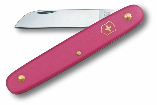 Нож за присаждане и подрязване Victorinox Floral Knife Pink, 95 мм