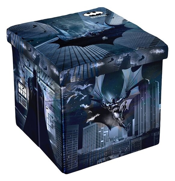 Табуретка Disney Batman, 3 в 1, MDF и текстил, до 150 kg, черна