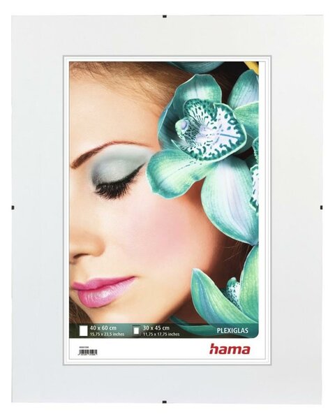 Рамка за снимки Hama Clip-Fix, 40 x 60 cm, за стена