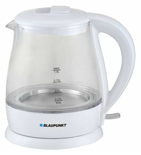 Електрическа кана Blaupunkt EKG301, 1 л, 1630W, бяла