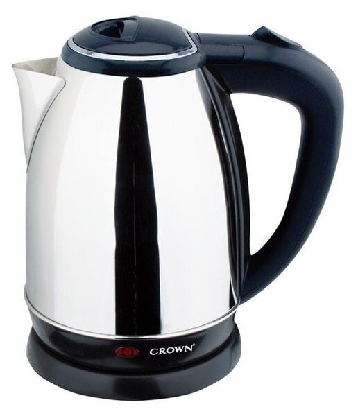 Електрическа кана Crown CK-2108Y, 1.8 л. обем, 1800W, инокс
