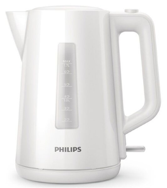Електрическа кана Philips HD9318/00, вместимост 1.7 л., светлинен индикатор, 2200W, бяла