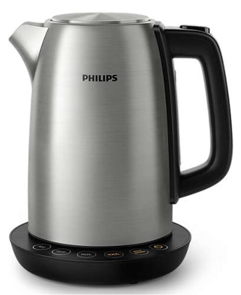 Електрическа кана Philips HD9359/90, 1.7 литра, 2200W, инокс
