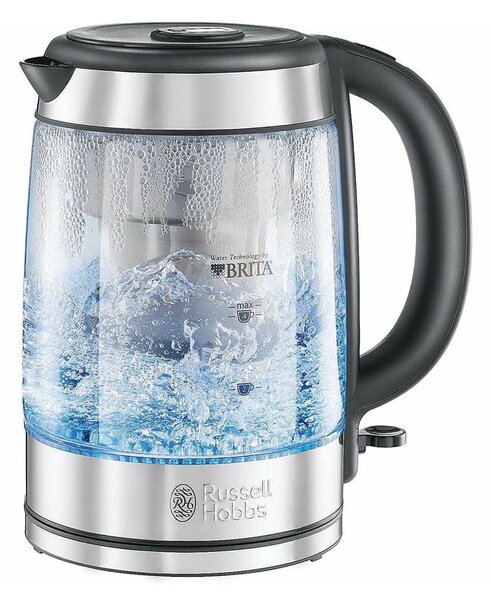 Електрическа кана Russell Hobbs Clarity 20760-57, 1.5 л. вместимост, 2200W, инокс