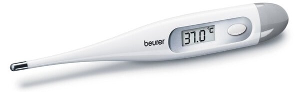 Термометър Beurer FT 09/1, автоматично изключване, водоустойчив, бял