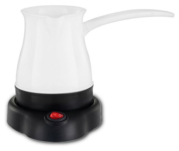 Електрическо джезве Rosberg R51165BS, 600W, вместимост 0.3 l, безжично, черно-бяло