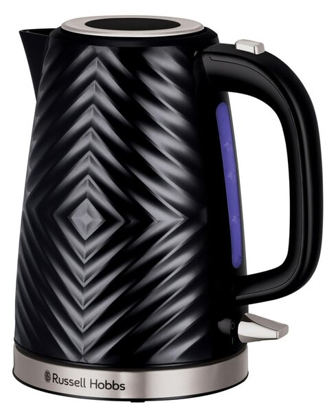 Чайник Russell Hobbs 26380-70, вместимост 1.7 l, неръждаема стомана, черен