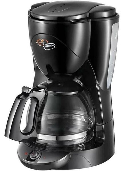Кафемашина с кана DeLonghi ICM2.1B, 1000W, 1.25 l вместимост на каната, черна