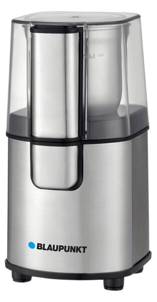 Кафемелачка Blaupunkt FCG701, с контейнер, 85 g, 200W, бързо смиляне, сребриста