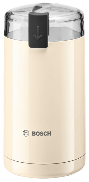 Кафемелачка Bosch TSM6A017C, 180W, до 75 г кафе на зърна, защитен ключ, бежов