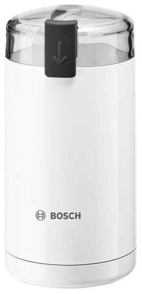 Кафемелачка Bosch TSM6A017C, 180W, до 75 г кафе на зърна, защитен ключ, бял
