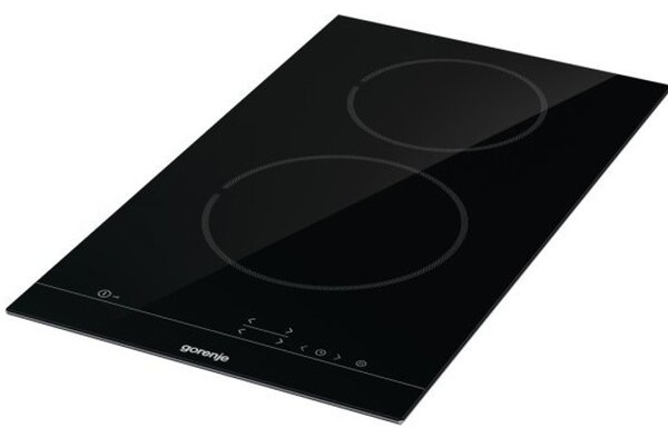 Плот за вграждане Gorenje ECT321BSC, 2 нагревателни зони, StayWarm, сензорно управление, черен
