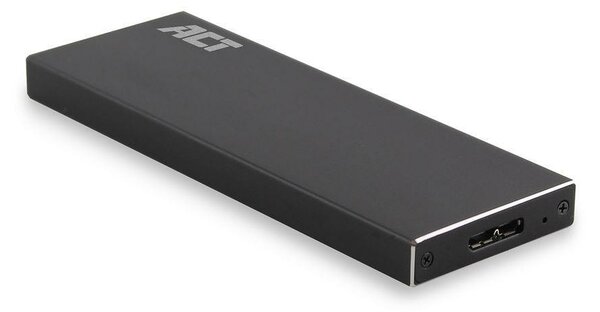 Кутия M.2 2280, ACT AC1600, USB 3.2, черна