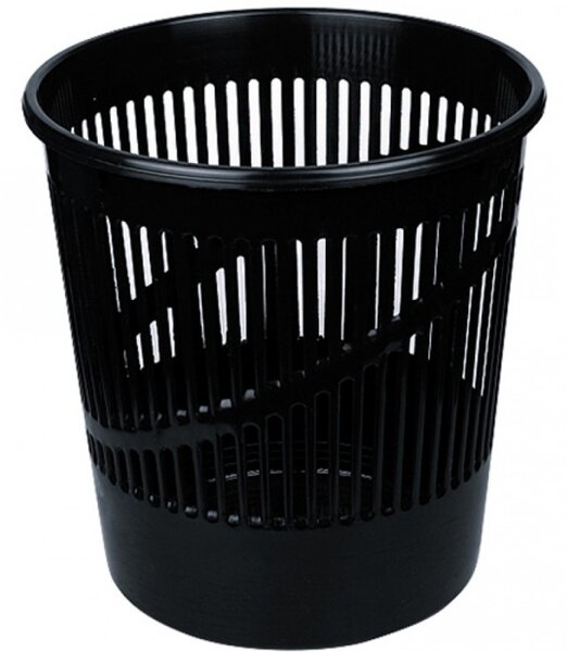Кошче за отпадъци, 12L, черно