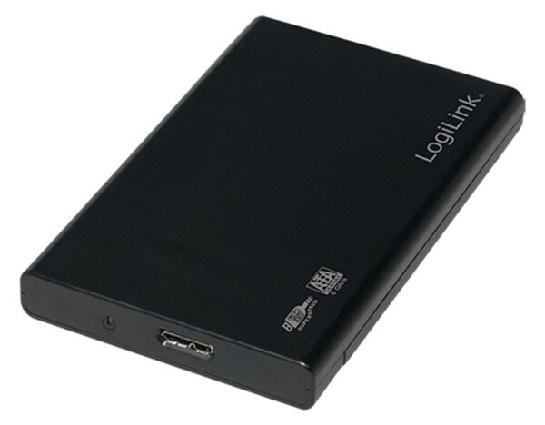 Кутия 2.5" (6.35 cm) LogiLink UA0275, SATA, USB 3.0, черна