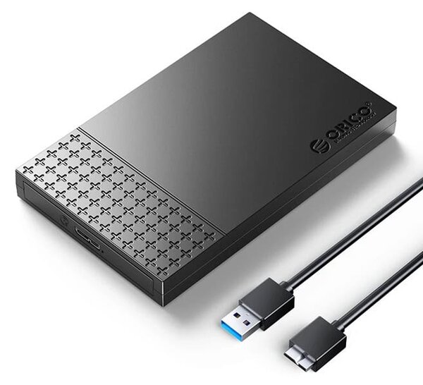 Кутия 2.5" (6.35 cm), Orico 2526U3-V1-BK, USB 3.0, черна