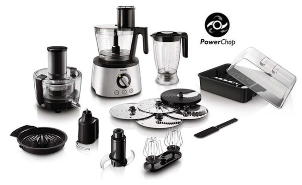Кухненски робот Philips HR7778/00, Avance Collection, вместимост 3,4л, 12 скорости, 1300W