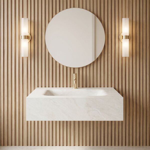 Стенна мивка REA Apollo Muralto Roma 80