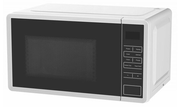 Микровълнова фурна Oliver Voltz OV51443F, механично управление, 700W, 20л. обем, 5 степени на мощност, бяла