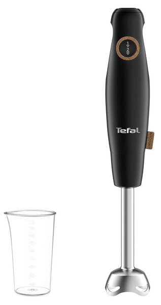 Пасатор Tefal HB46E838, с кана, 600W, 2 степени на работа, 0.8 l обем на купата, черен