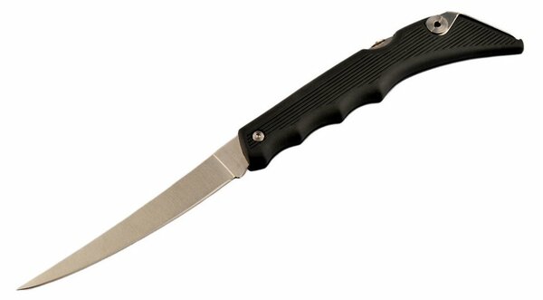 Сгъваем нож Dulotec K108, неръждаема стомана, 155 мм, черен
