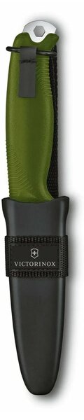 Туристически нож Victorinox Venture, стомана, зелен