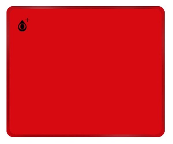 Подложка за мишка One Plus M2936, червена, 245 x 210 x 1.5 mm