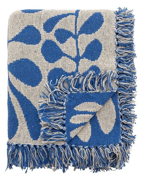 Синьо одеяло 130x160 cm Nevine – Bloomingville