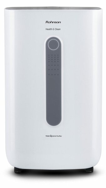 Обезвлажнител на въздух Rohnson R-9916W, 280W, 6.5 l резервоар, подходящ за помещения с площ до 100m², функция за сушене на дрехи, Wi-Fi функция, UV-C стерилизационна лампа, йонизационен филтър, бял