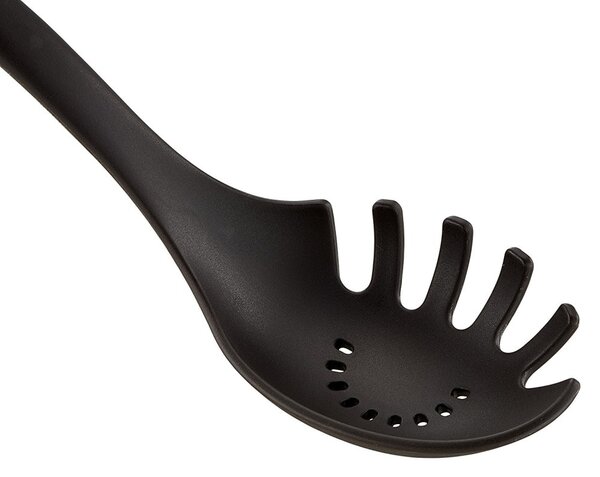 Лъжица за спагети Tefal K2060214, 38.6 см, черна