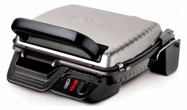 Грил преса Tefal 600 Comfort, неръждаема стомана, 2000W, инокс