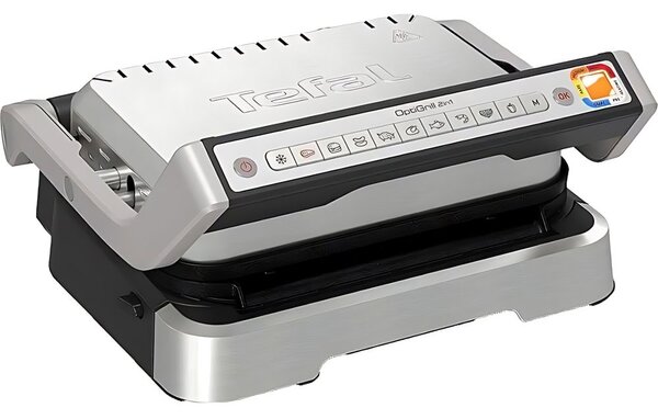 Грил преса Tefal GC772D30 OptiGrill, 9 програми, 4 регулируеми температури, автоматичен сензор, 2100W