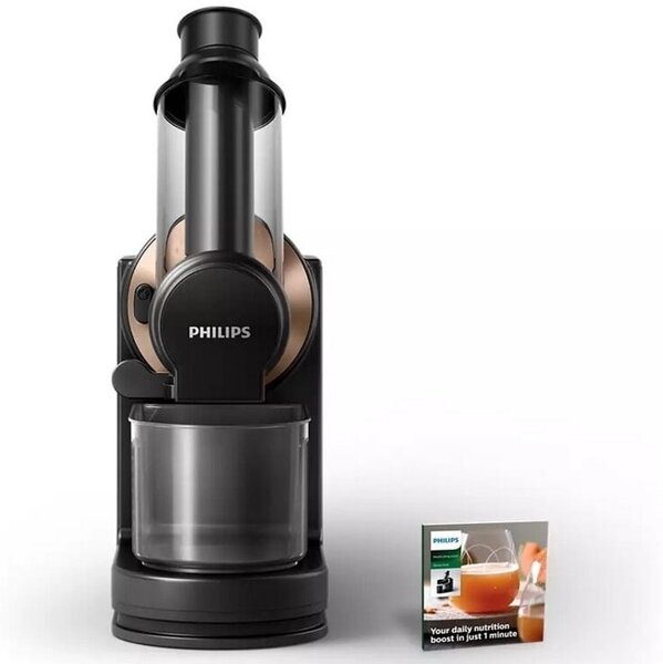 Сокоизстисквачка Philips HR1888/70, 1 л. обем, 70мм улей, технология QuickClean, 150W, черна